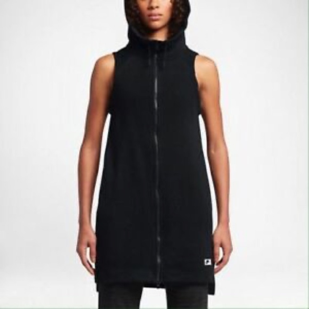 Nike full zip hooded sweatshirt